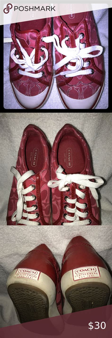 ***SALE***Red Coach shoes | Coach shoes, Shoes, Coach shoes sneakers