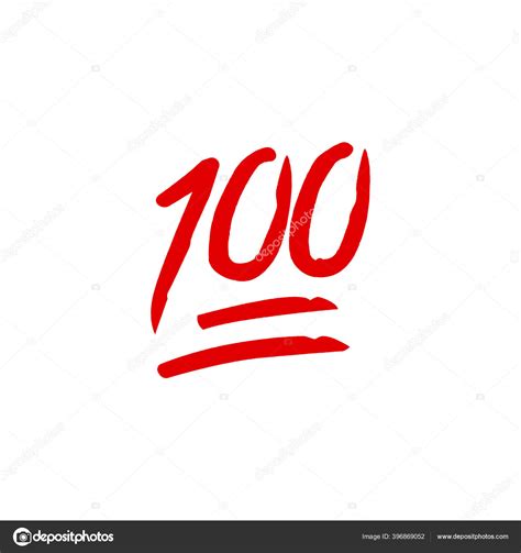 100 Point Social Media Emoji Vector Illustration Stock Vector by ©quinennip@gmail.com 396869052