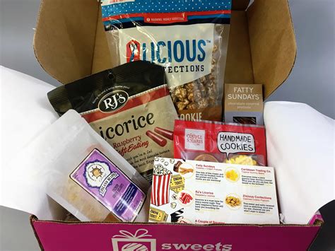 Sweets Gift Box June 2017 Subscription Box Review - Hello Subscription