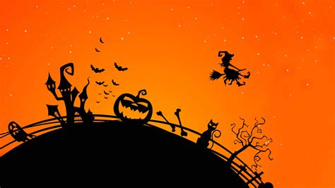 Halloween Orange And Black Wallpapers - Wallpaper Cave