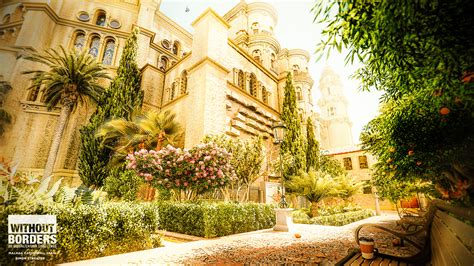 Malaga Cathedral Gardens, Andalucia, Spain - 3d artist Simon Streater - Hum3D