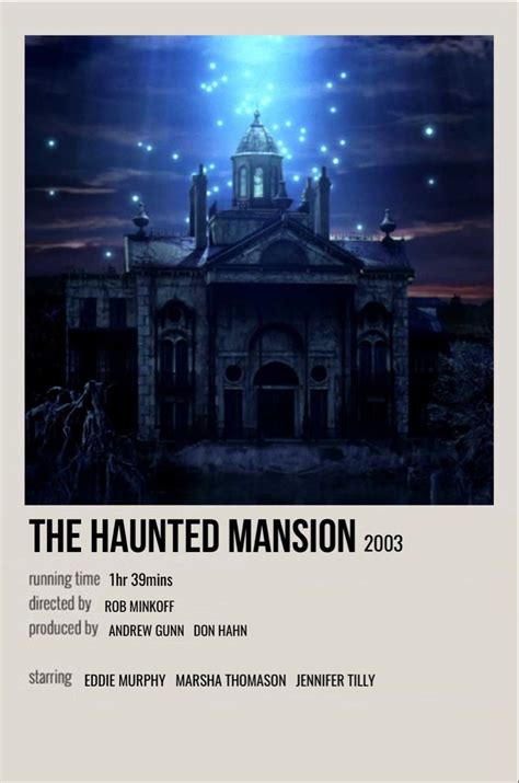 the haunted mansion | Haunted mansion, Mansions, Movie posters