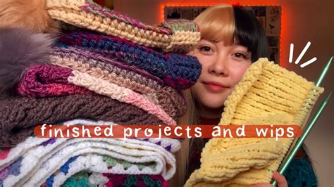 Recent Finished Projects & Wips, Crochet & Knitting! Jan 2021 - YouTube