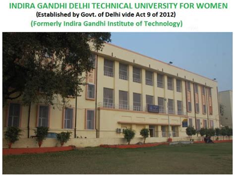 IGDTUW announces admissions to B Tech, M Tech, MCA and Ph D programmes - Careerindia