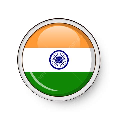 India Circle Flag Vector, India Circle Flag, Circle Flag, India Flag PNG and Vector with ...