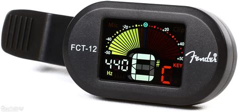 Fender Clip On Chromatic Tuner Color Display - 885978207992