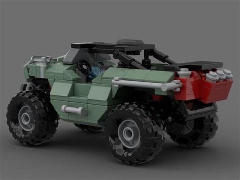 Halo Warthog MOC : r/lego