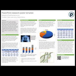 Powerpoint poster templates for research poster presentations