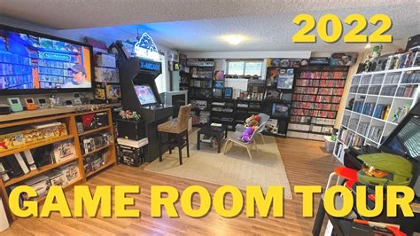 2022 Game Room Tour - 6,500 Games, 100 Consoles,15 TVs, 1,500 sq feet ...