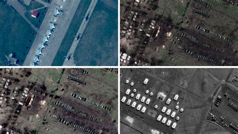 Russia at Ukraine’s border: Nato releases satellite images – Channel 4 News