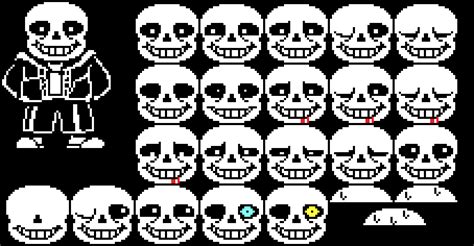 Sans Face Sprites (this is fishsticks by the way) | Pixel Art Maker