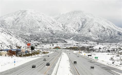 L.A. is pounded by rain, snow and a tornado in wild, winter storm - Los ...