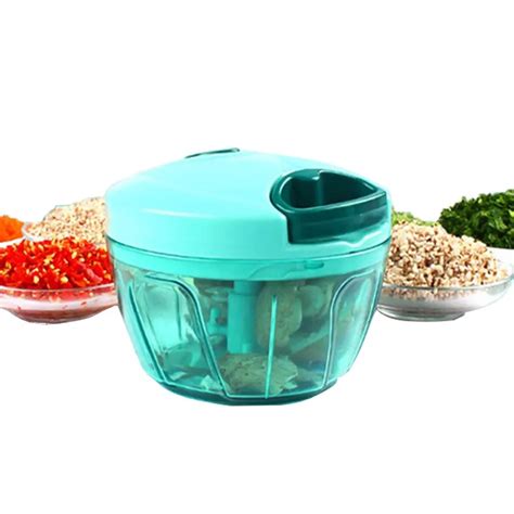 Manual Vegetable Fruit Chopper Hand Pull Food Chopper Onion Nuts Grinder Portable Kitchen ...