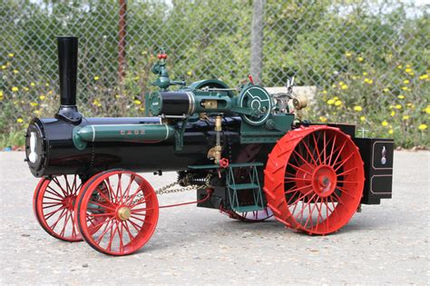 Maxitrak 1:12 scale Case live steam traction engine