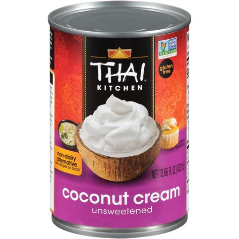 Thai Kitchen Gluten Free Unsweetened Coconut Cream, 13.66 fl oz - Walmart.com