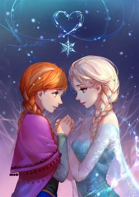 720P free download | Frozen Anna and Elsa - Best, Elsa Anime, HD phone ...