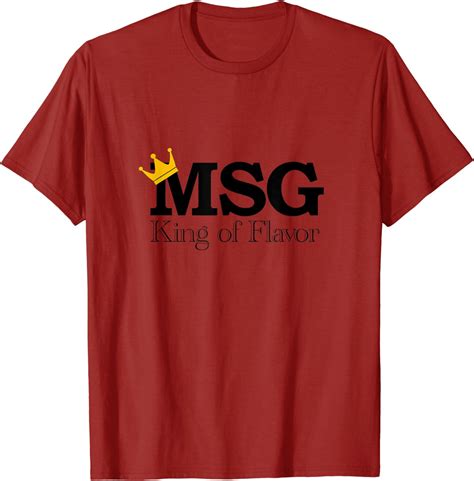 Amazon.com: Uncle Roger - MSG - King of Flavor T-Shirt: Clothing