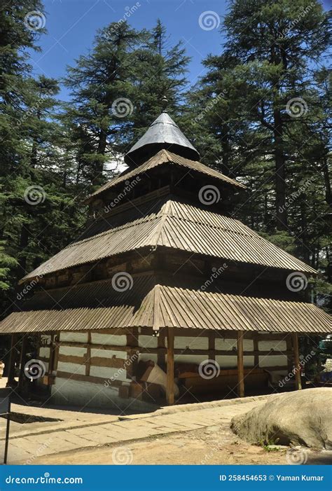 A Famous Hadimba Devi Temple in Manali, Himachal Pradesh, India Which ...