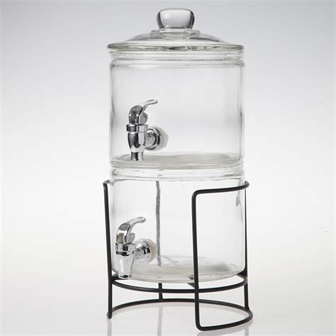 Glass Water Dispenser With Stand – Glass Designs