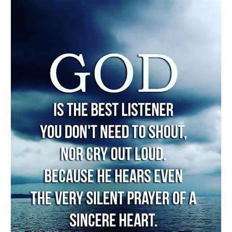 God Is The Best Listener | Good listener, Quotes about god, Jehovah