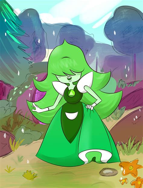 Green Sapphire -Gemsona- - steven universe Fan Art (39613988) - Fanpop