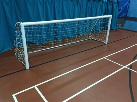 16x4 5 A Side Folding Aluminium Football Goals - direct from MH Goals