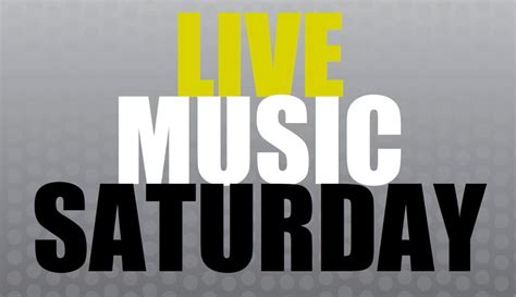 Live Music Every Saturday Night — State & Allen