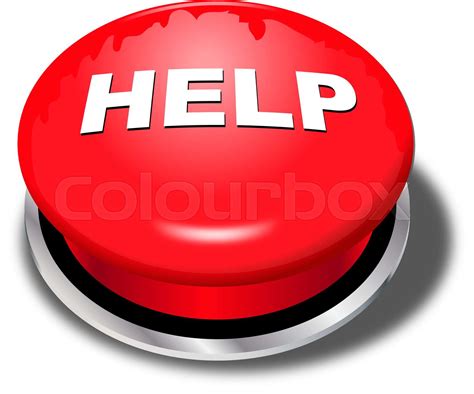 Help Button | Stock vector | Colourbox