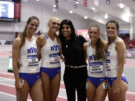 BYU women win distance medley relay at NCAA Indoor Track and Field ...