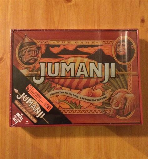 Jumanji Board Game Wooden Box - IHSANPEDIA