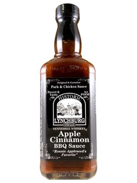 Historic Lynchburg Tennessee Whiskey Apple Cinnamon BBQ