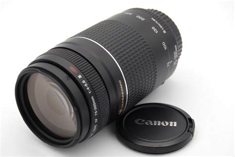 Canon EF 75-300mm f/4-5.6 II III USM Ultasonic Macro Telephoto Zoom ...