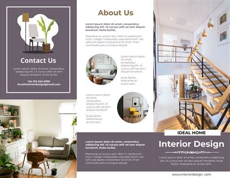 Interior Design Brochure Template | Brokeasshome.com