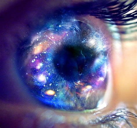 What I See When I Fall : Photo | Eye art, Galaxy eyes, Aesthetic eyes