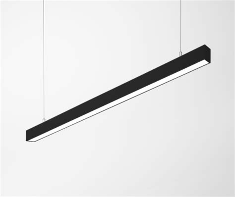 1727mm Black DIMMABLE 26W Linear Pendant LED Light 3864 CHAIN F Series | eBay