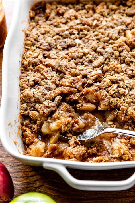 Classic Apple Crisp Recipe (Video) - Sally's Baking Addiction