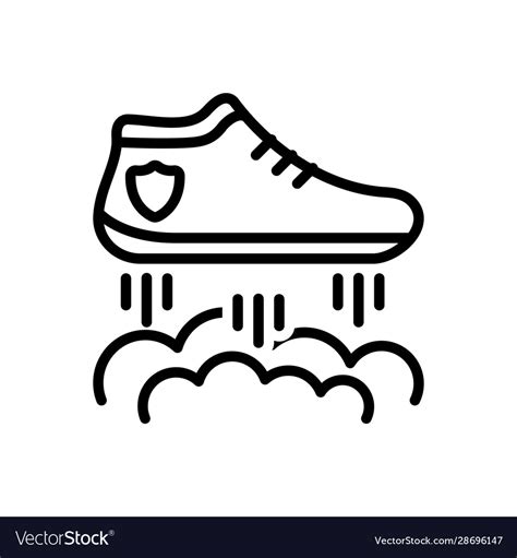 Flying shoes Royalty Free Vector Image - VectorStock