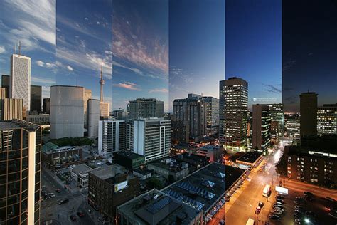 Night falls on Toronto (cool time-lapse videos)