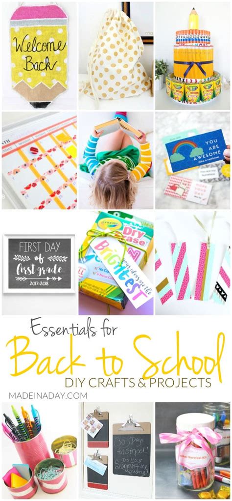 Adorable Back To School DIY Crafts | Made In A Day