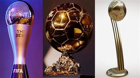 The 5 Prestigious Individual Awards in Football 🔥🔥 #football - YouTube