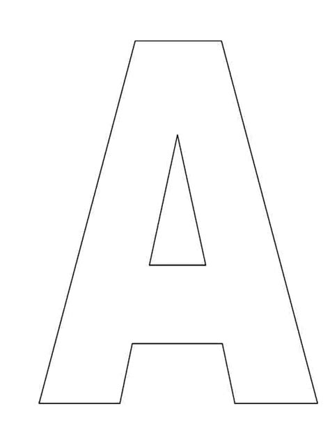 Letter A Free Printable