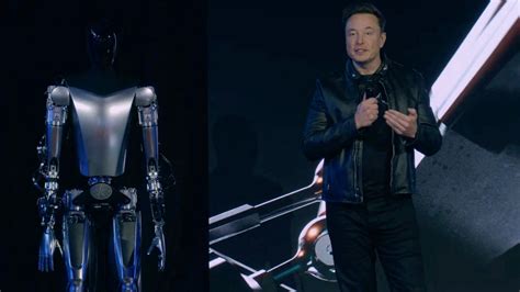 Elon Musk revela un prototipo de robot humanoide que riega las plantas