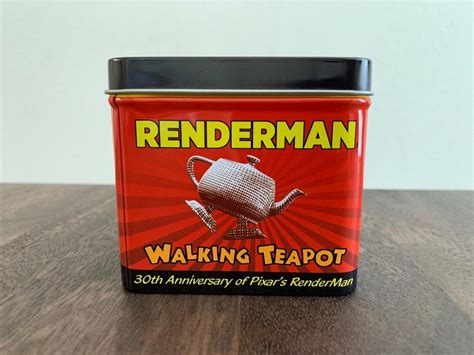 Pixar Renderman Walking Teapot - Incredibles 2 #1153/2000 Siggraph | #2005695750