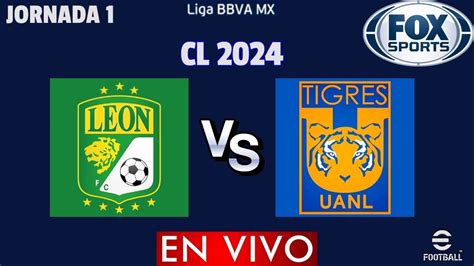 León vs Tigres EN VIVO | Jornada 1 Liga MX Clausura 2024 | eFootball - YouTube