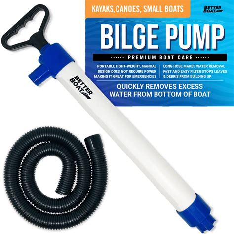 Manual Bilge Pump for Boats Kayak Canoe Hand Water Pump | Hand Pumps ...