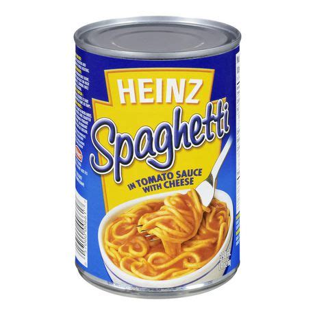 Heinz Spaghetti in Tomato Sauce with Cheese | Walmart Canada