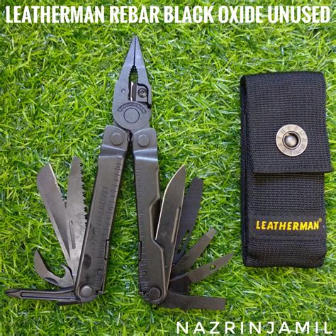 LEATHERMAN REBAR BLACK OXIDE NWOB, Hobbies & Toys, Stationery & Craft, Craft Supplies & Tools on ...