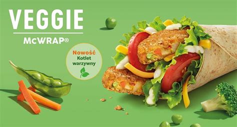 Veggie McWrap debiutuje w McDonald’s | Horecanet.pl