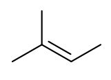 Draw the skeletal structure of 2-methyl-2-butene. | Study.com