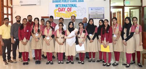 Bhavan’s Public School celebrated International Day of Families ...